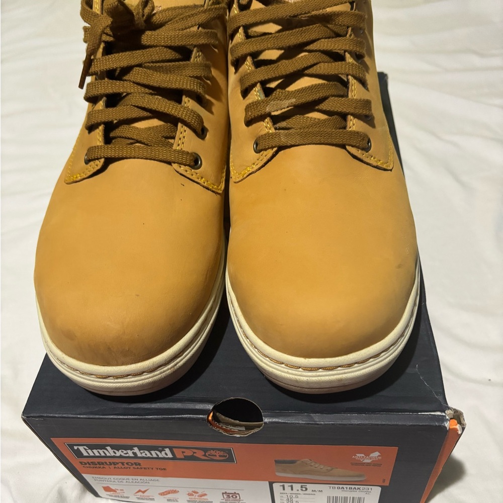 Mens Timberland PRO Tan Disprutor boots - Picture 3 of 8